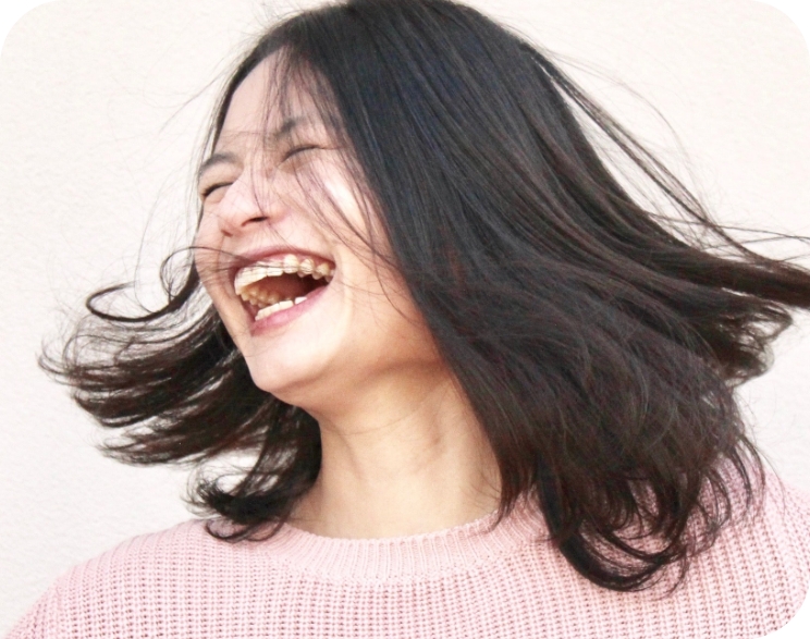 Smiling woman Smiling woman